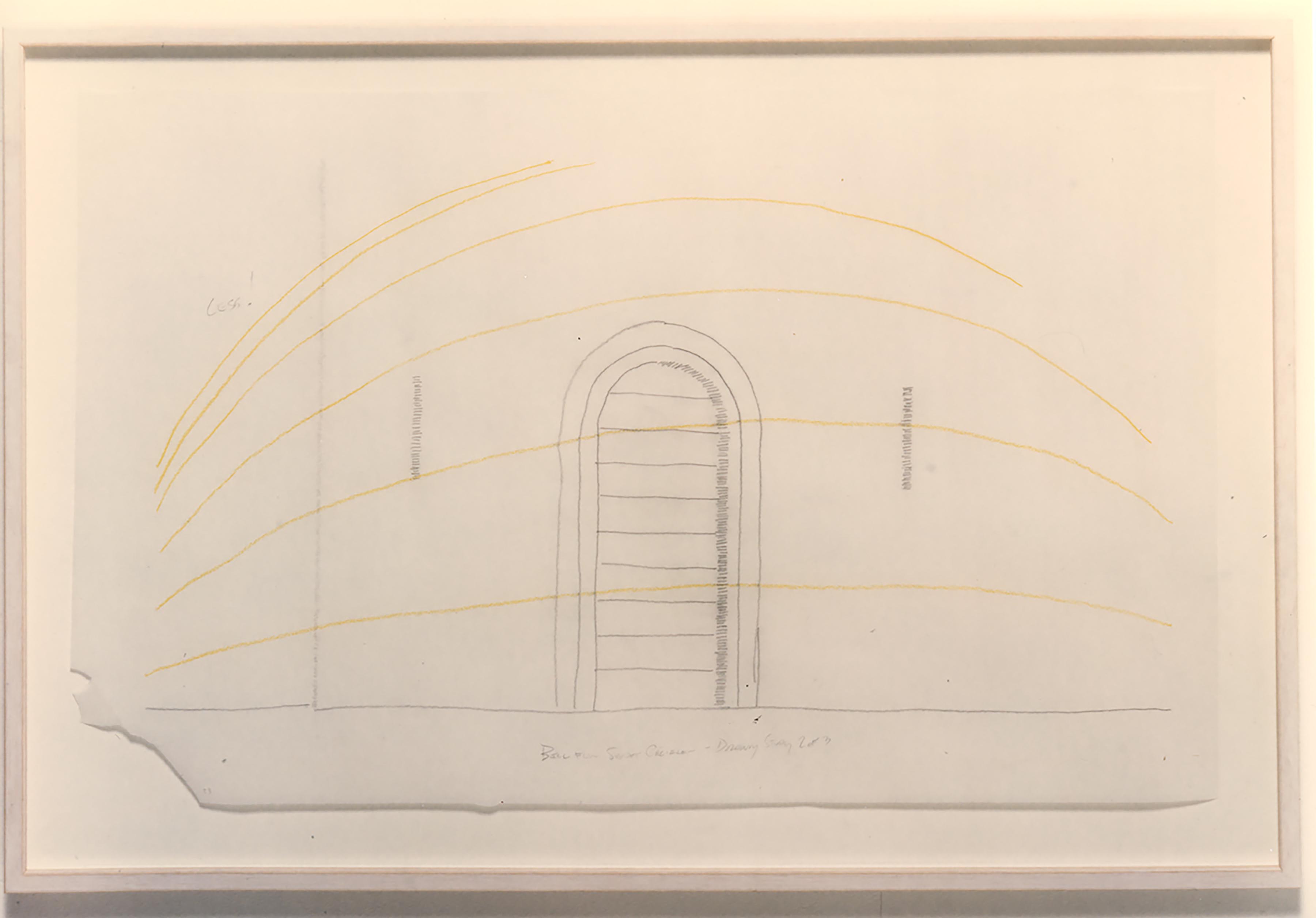 Max Neuhaus, Study for the drawing u0027A Bell For Sankt Cu00e4cilien